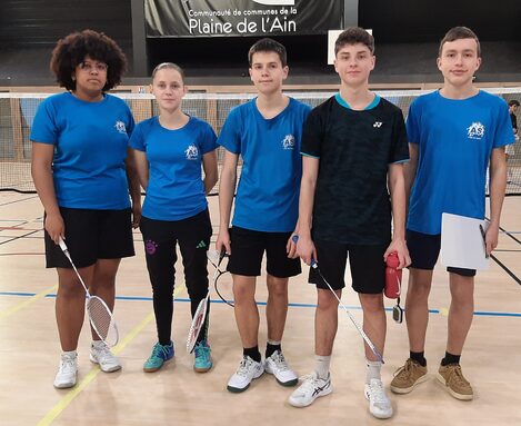 L'équipe du Lycée du Bugey