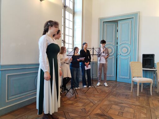 Festival européen latin-grec : lecture publique mise en scène à la médiathèque